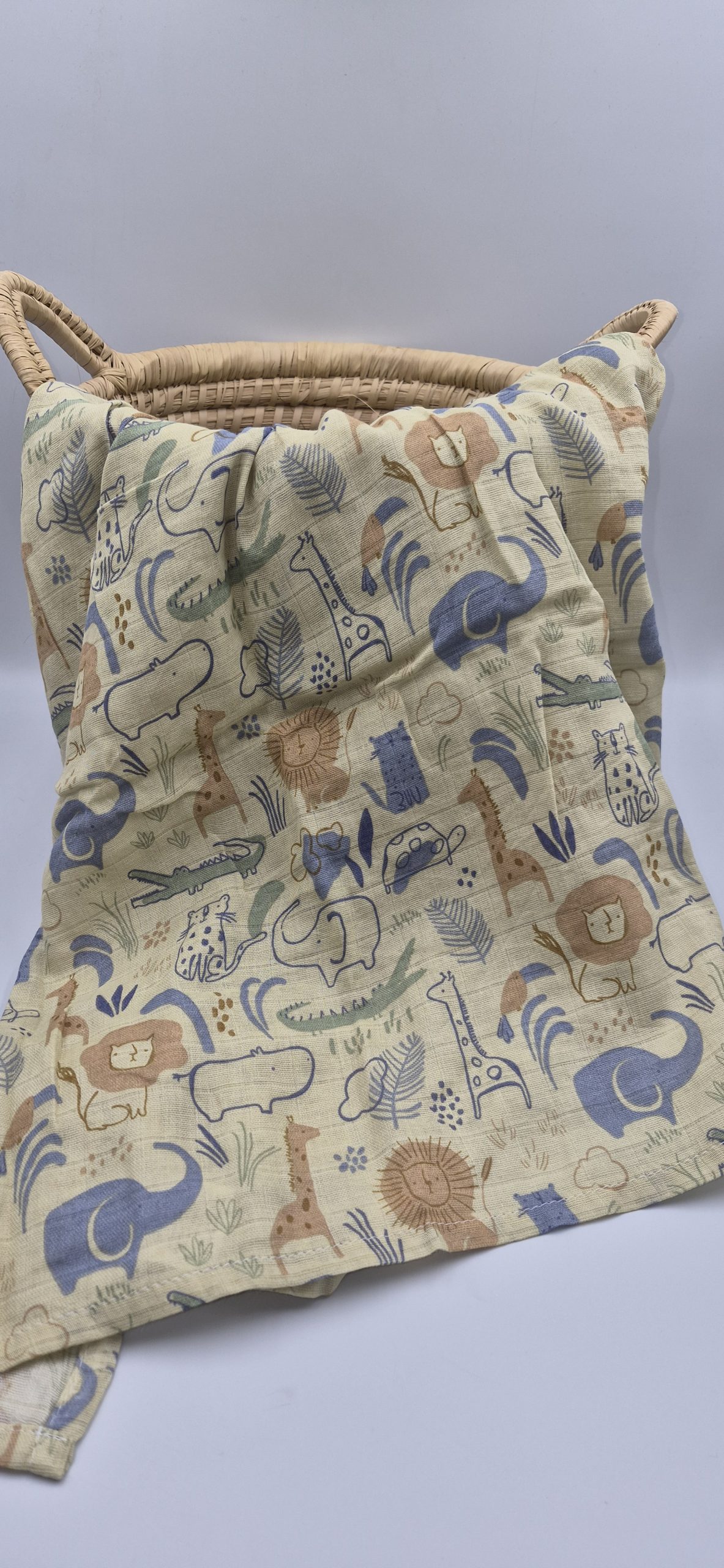 Cotton muslin banket baby swaddle