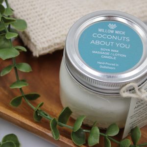 Willow Wick Oudtshoorn Product Soya Massage LotionCoconuts about you Kisses