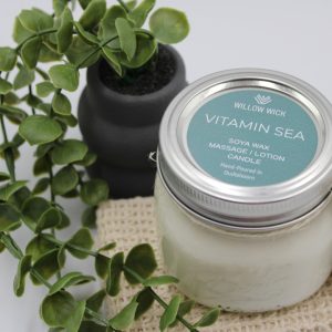 Vitamin Sea Massage Lotion and Candle