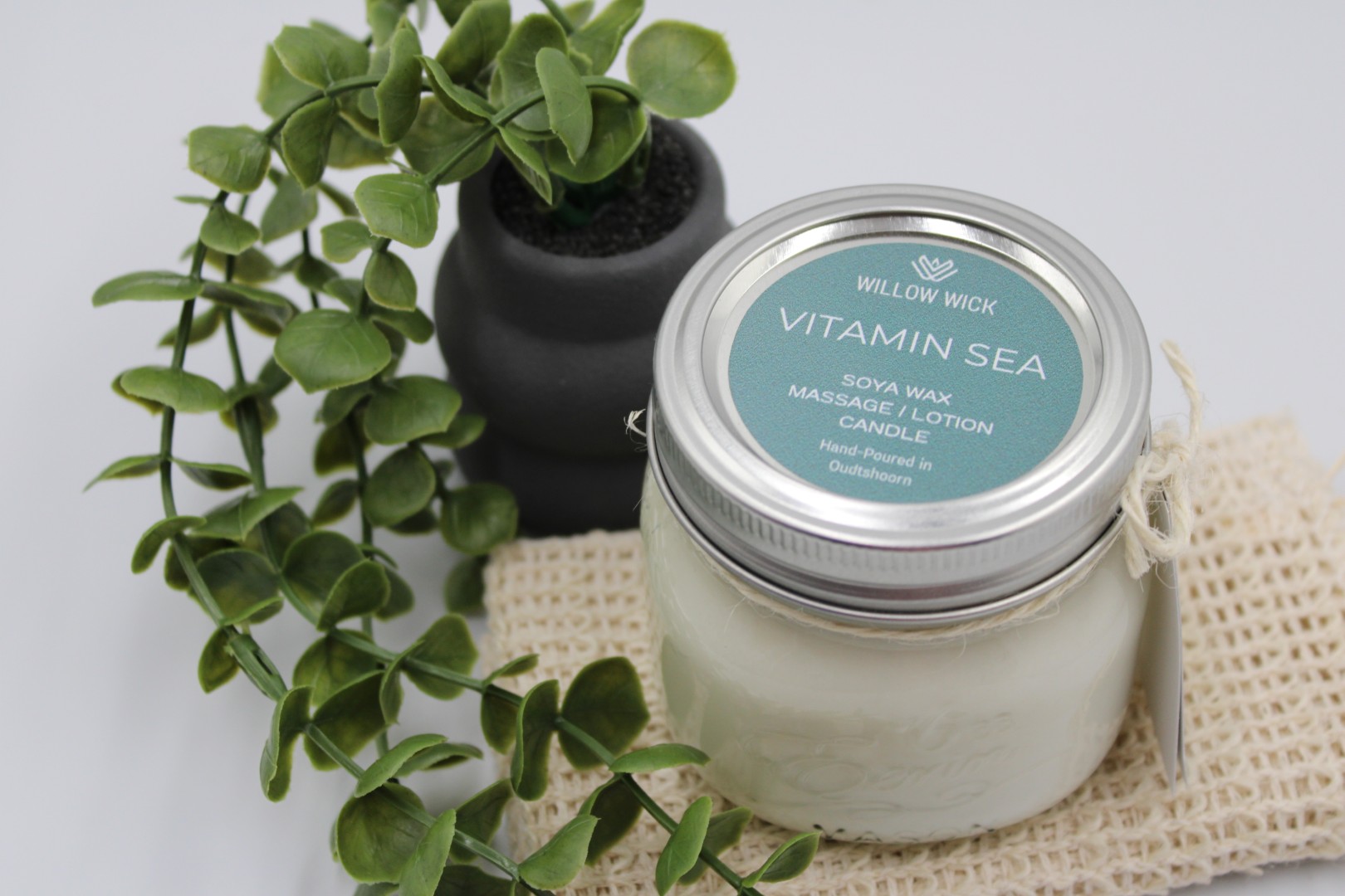 Vitamin Sea Massage Lotion and Candle