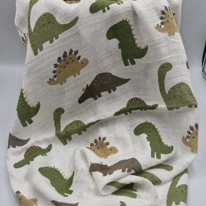Cotton bamboo muslin baby blanket swaddle