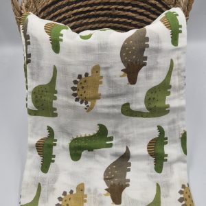Soft cotton muslin baby blanket for newborns