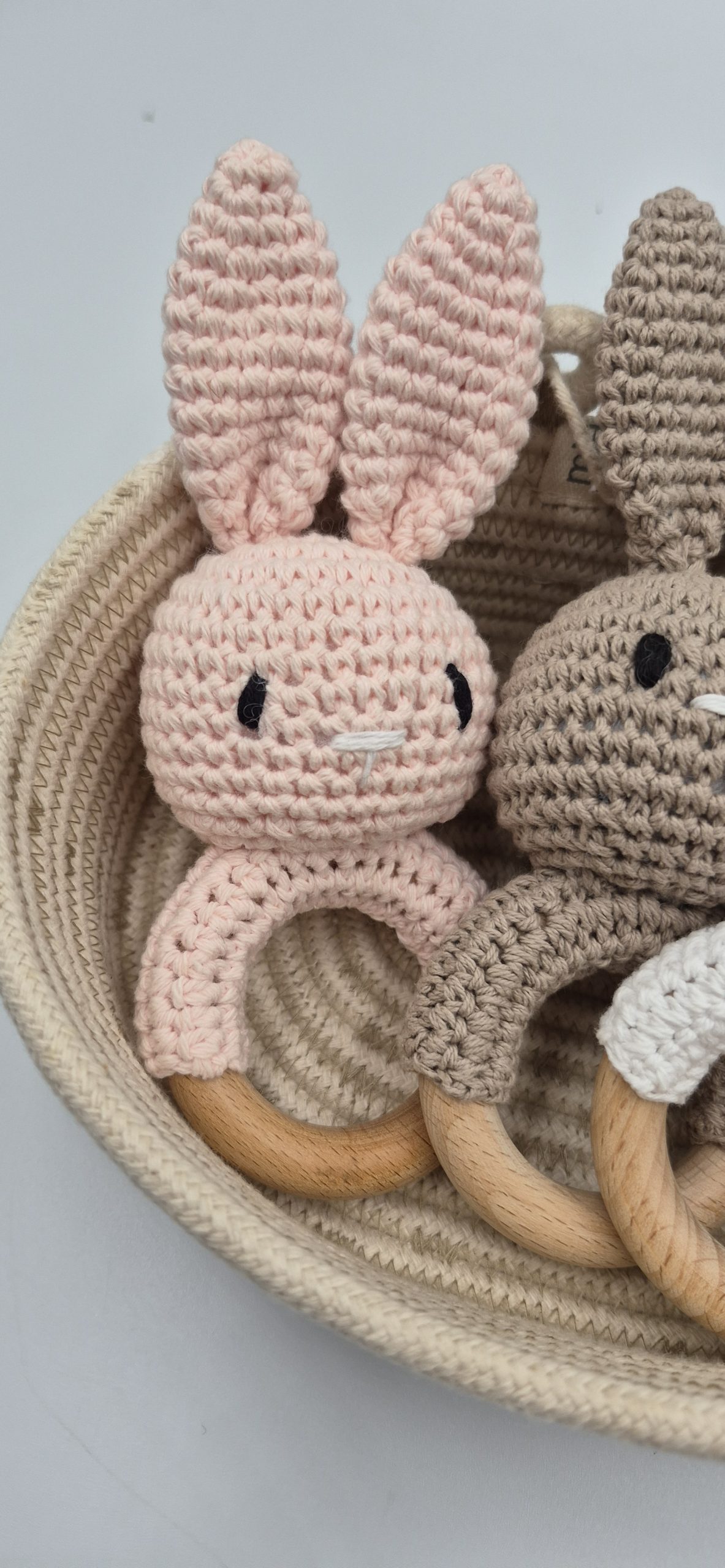 Crochet Bunny Rattle - Image 4
