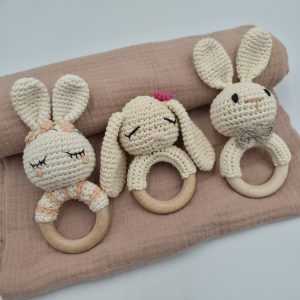 Crochet Bunny Rattle